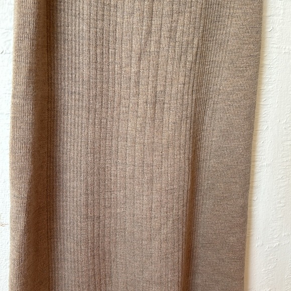 VINTAGE MAX AZRIA 100% KNIT MERINO WOOL SLIP MIDI DRESS - NEVER WORN - Picture 5 of 8